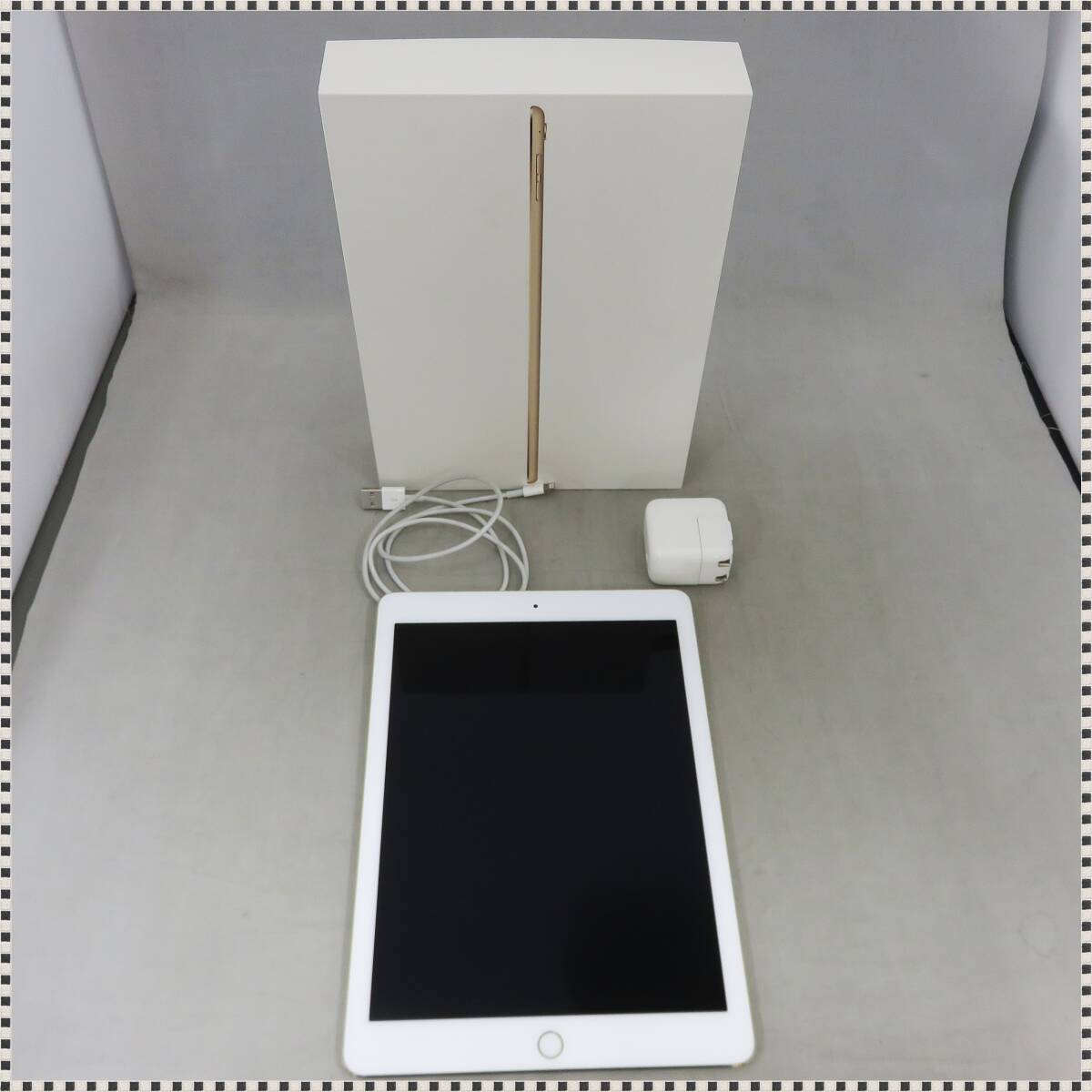 Apple iPad Pro Gold 128GB 9.7 дюймовый Wi-Fi+Cellular A1674 MLQ52J/A сеть суждение 0 рабочее состояние подтверждено HA052003