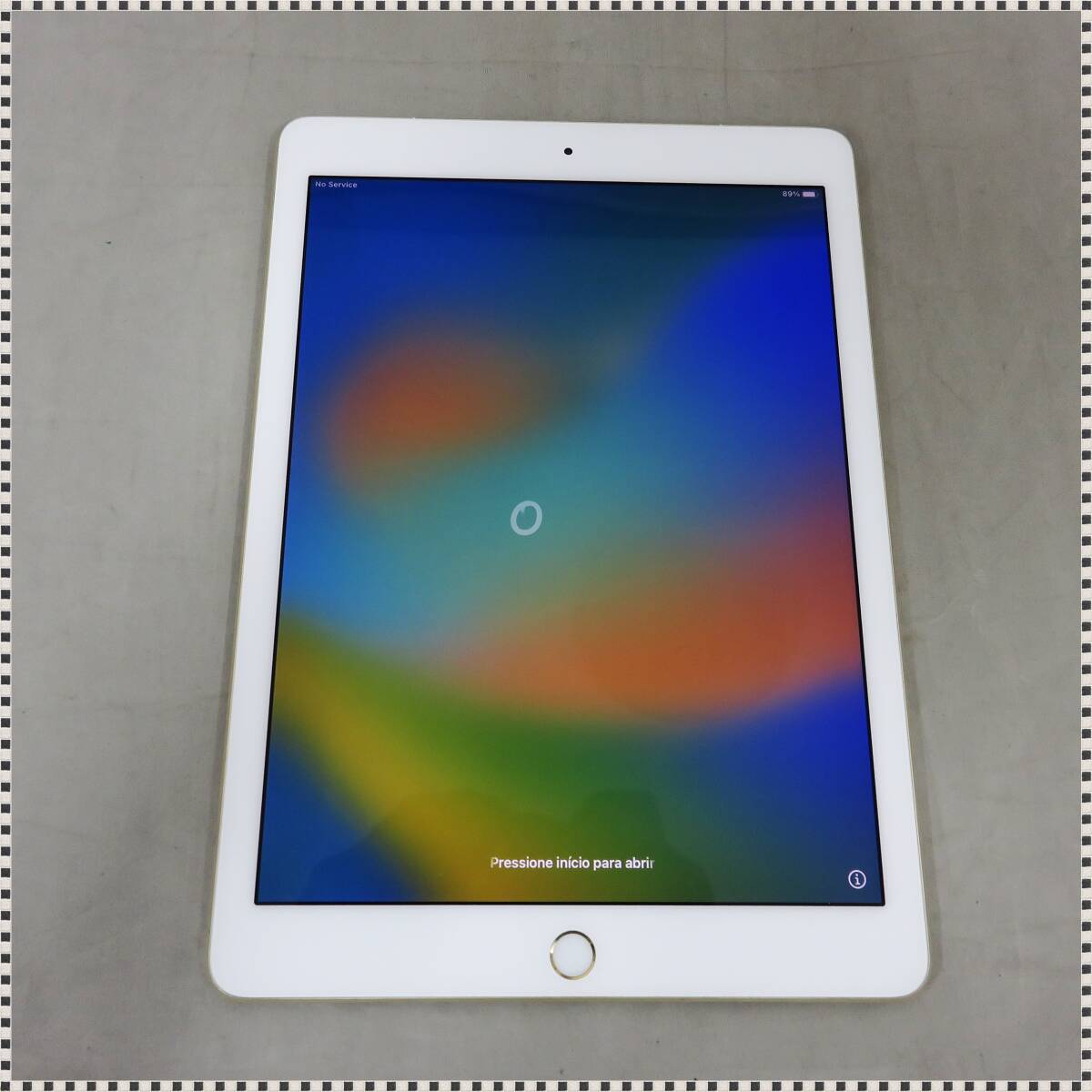 Apple iPad Pro Gold 128GB 9.7インチ Wi-Fi+Cellular A1674 MLQ52J/A ネットワーク判定○ 動作確認済 HA052003_画像3