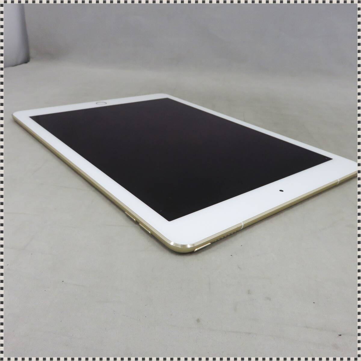 Apple iPad Pro Gold 128GB 9.7 дюймовый Wi-Fi+Cellular A1674 MLQ52J/A сеть суждение 0 рабочее состояние подтверждено HA052003