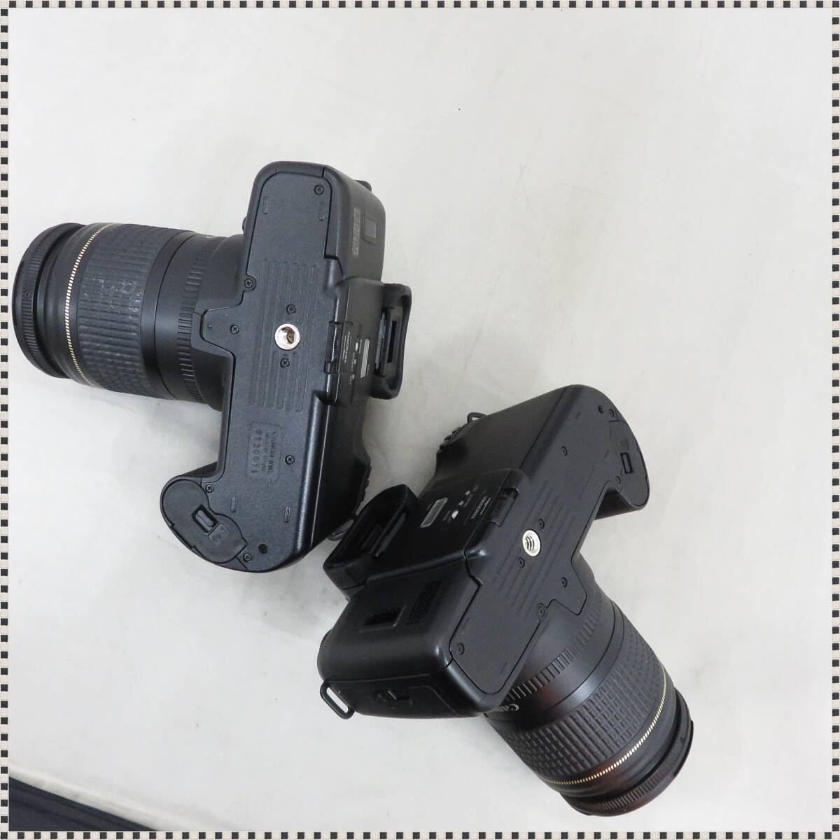 【 ジャンク まとめ2点セット 】キヤノン EOS Kiss ZOOM LENS EF 28-80mm f/3.5-5.6 Ⅳ 一眼レフ フィルムカメラ Canon HA052204_画像5