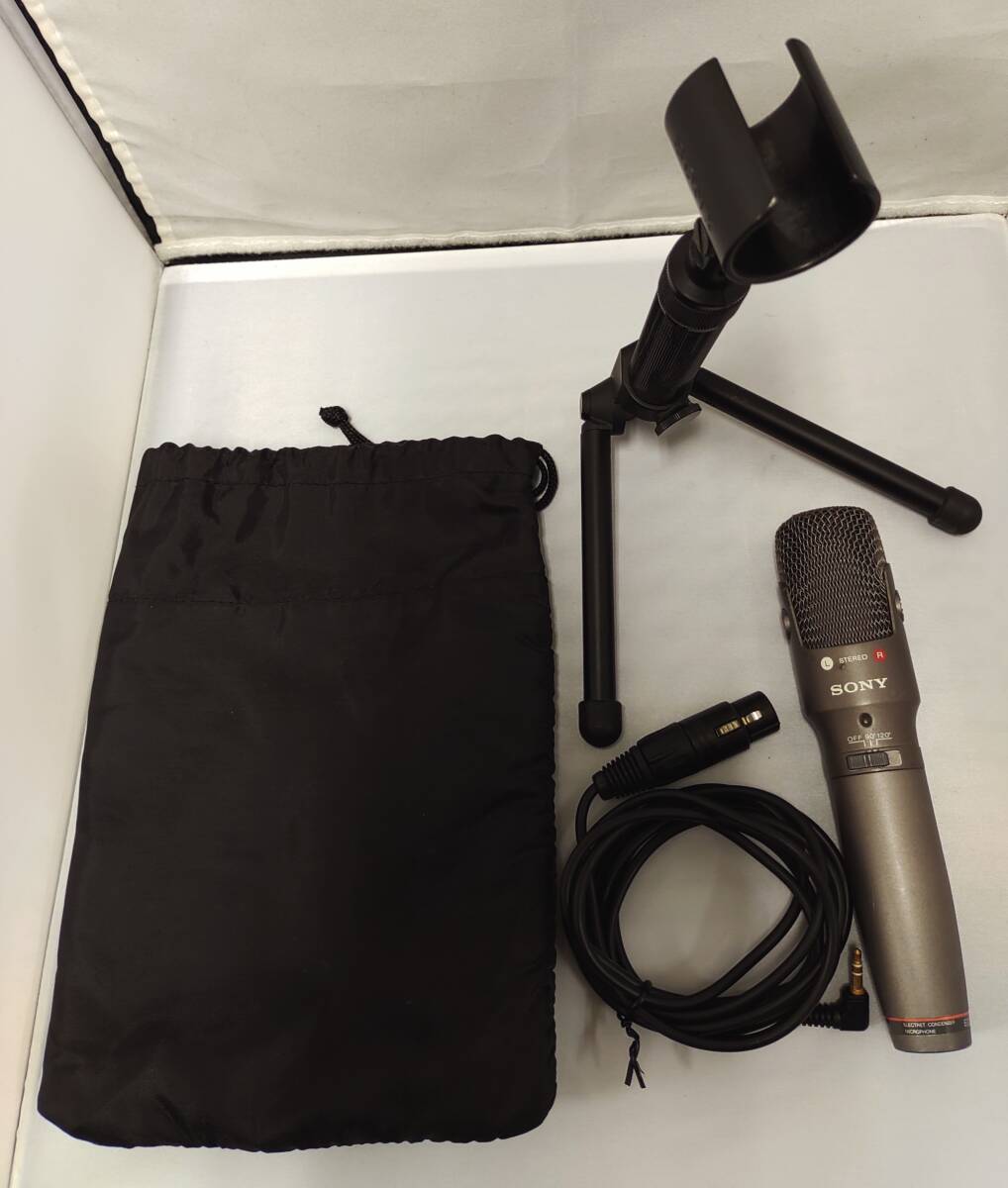 * SONY elect let condenser microphone ro ho nECM-MS957 free shipping *