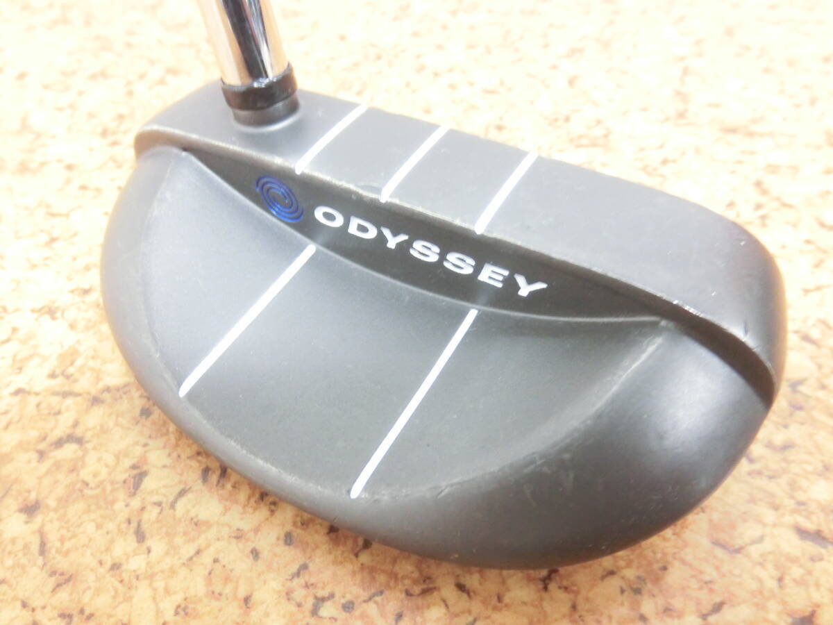 欠損有 激安出品♪ODYSSEY オデッセイ WORKS ROSSIE Ⅱ ワークス ロッシー2 パター 34インチ 純正スチールシャフト 中古品♪T1582_画像6