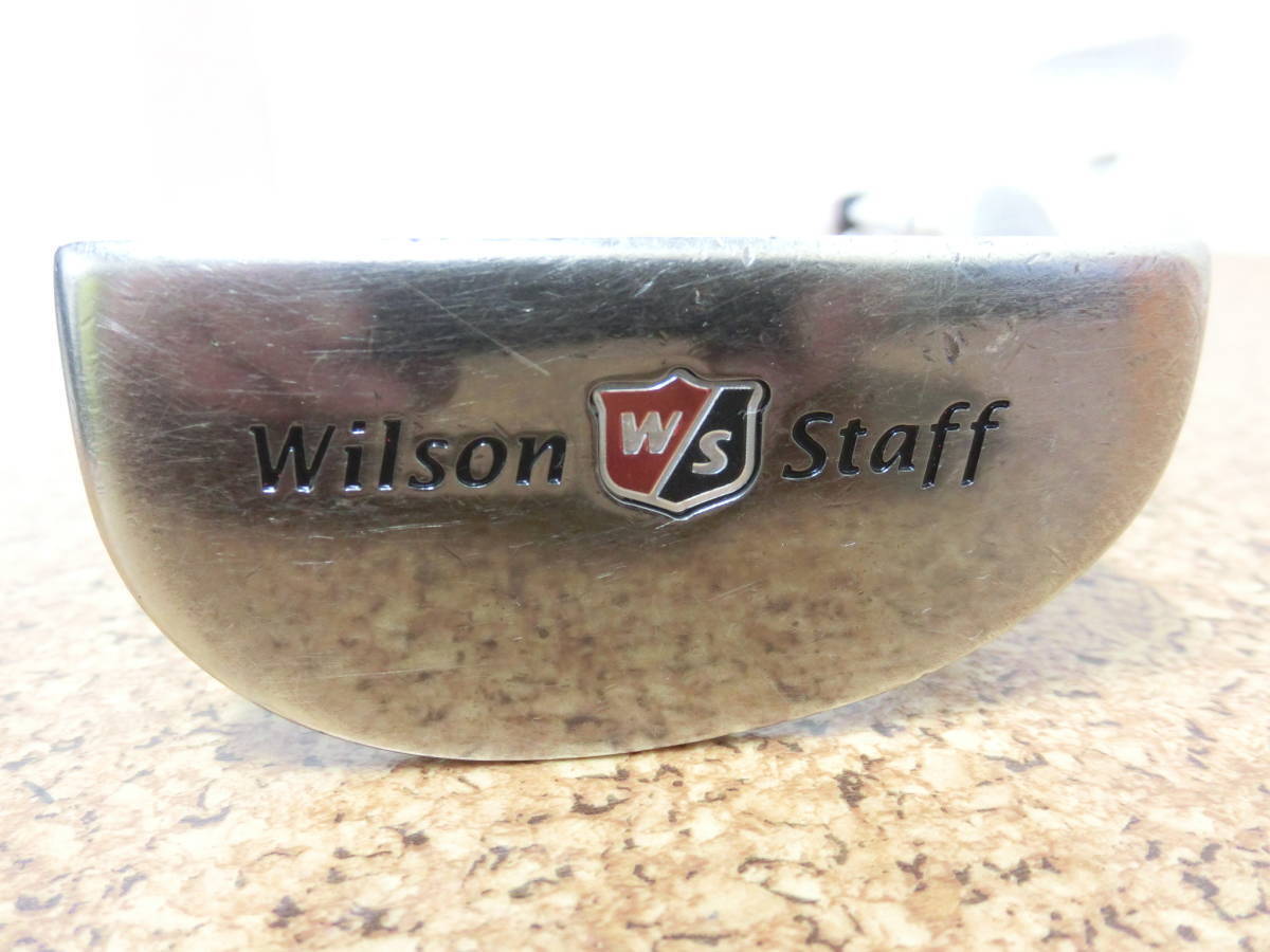 ♪Wilson ウィルソン Wilson Staff 8876 8870 Series スタッフ マレット L字パター 34インチ 純正スチールシャフト 中古品♪T1485_画像2