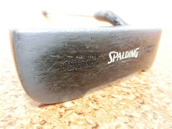 ♪SPALDING スポルディング T.P.M.9 T.P.MILLS PRECISION GROUND T.P. ミルズ 9 パター 34インチ 純正スチールシャフト 中古品♪T0650_画像1