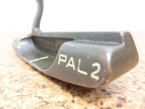 ♪PING ピン PAL 2 パル 2 KARSTEN MFG CORP PHOENIX AZ 85068 BECU PATENTED パター 34.5インチ 純正スチールシャフト 中古品♪T0948_画像1