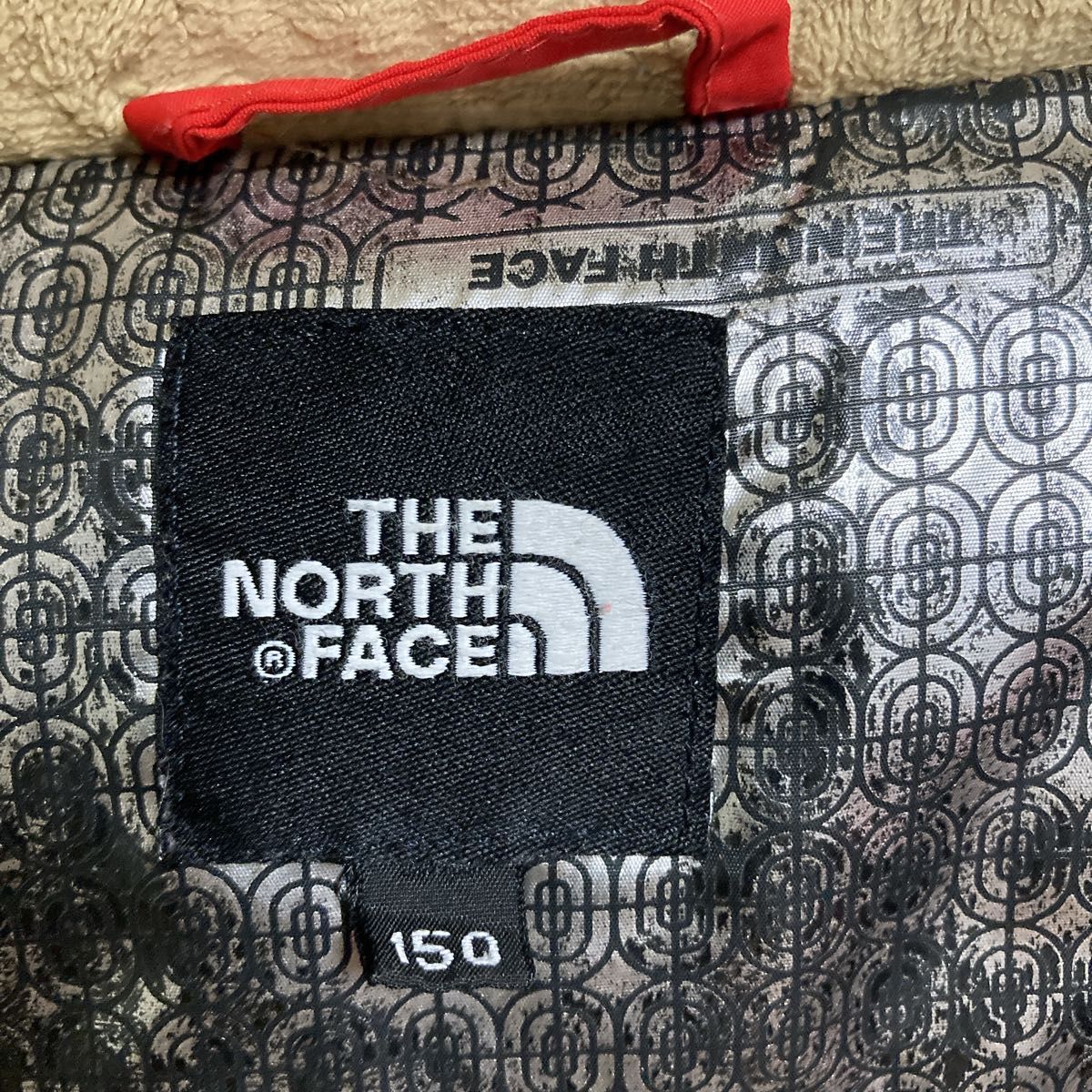 THE NORTH FACE  ノースフェイス　ダウンジャケット　キッズ150cm レッド