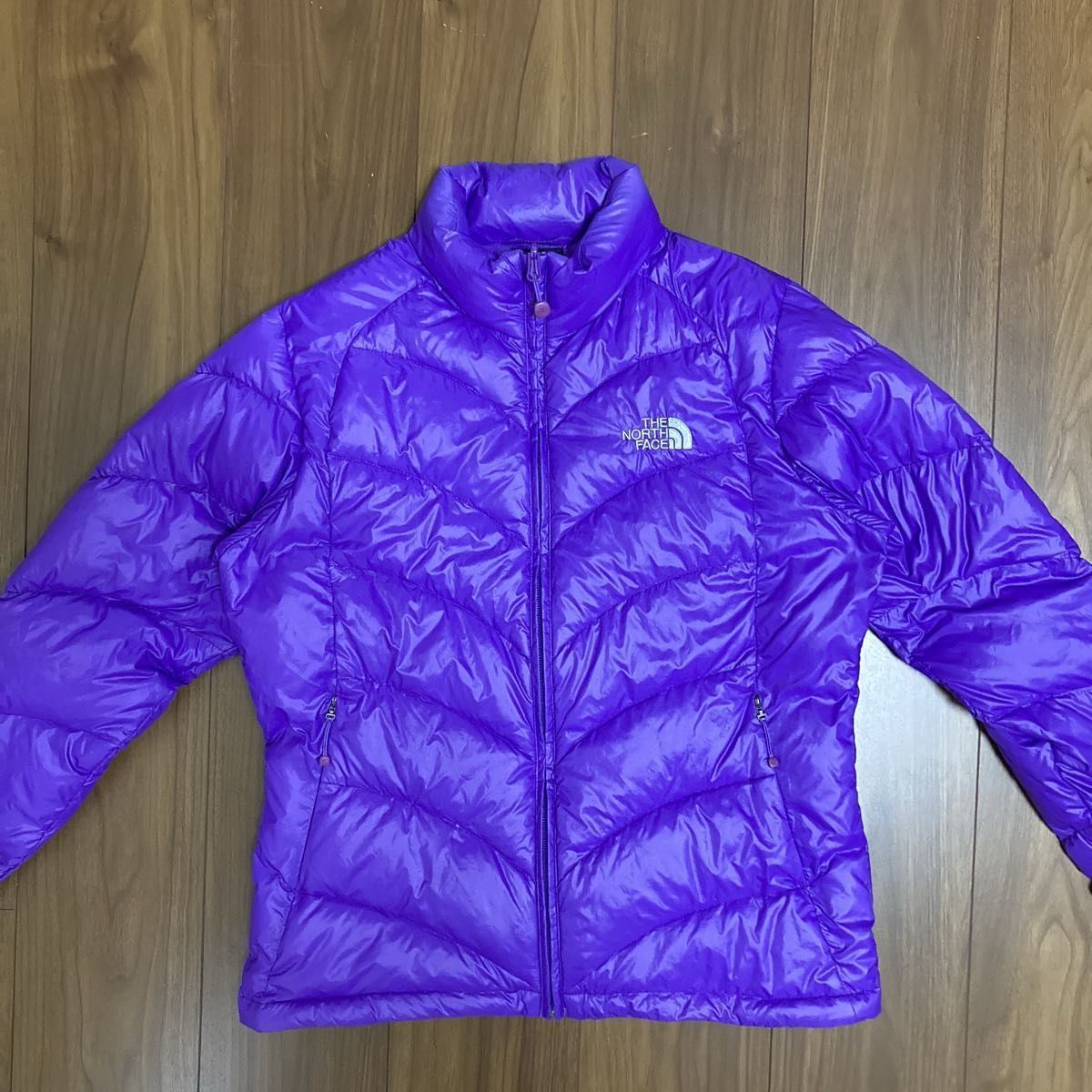 【美品、希少】ノースフェイス　中綿ジャケット　600フィル　パープル THE NORTH FACE レディースLサイズ