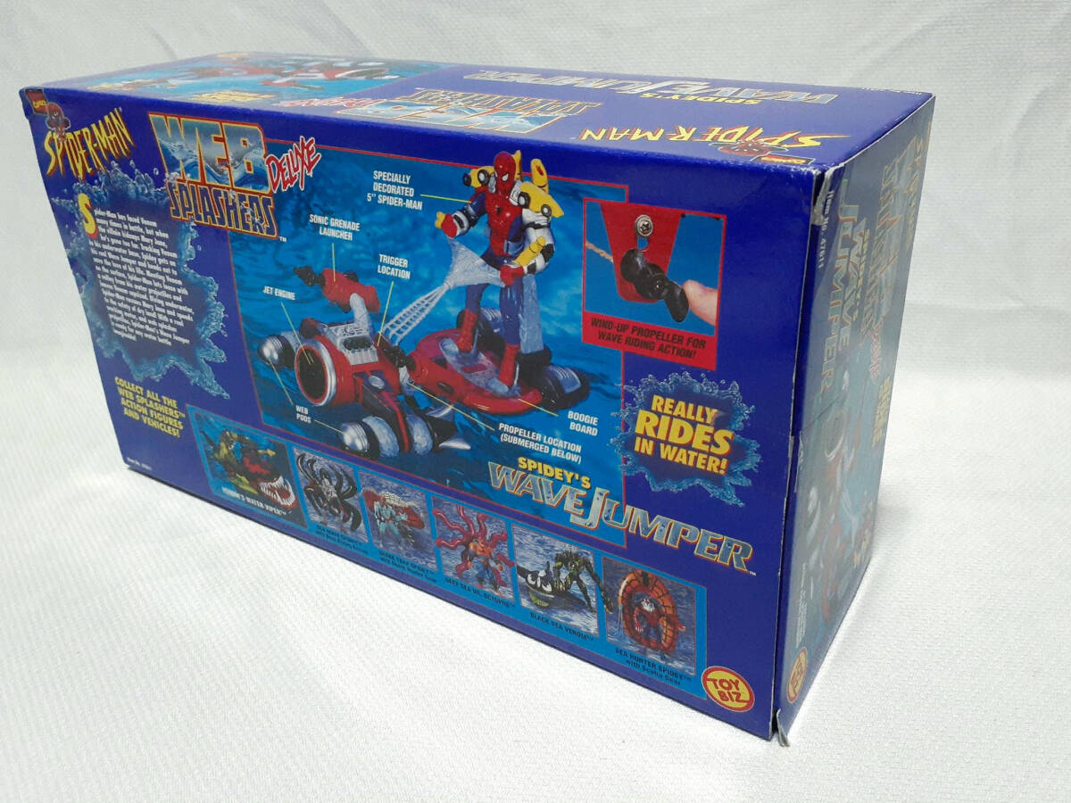 トイビズ 1997年 スパイダーマン ウェーブジャンパー WEB SPLASHERS DX SPIDER-MAN WAVE JUMPER TOYBIZ アベンジャーズ スパイダーバース_画像7