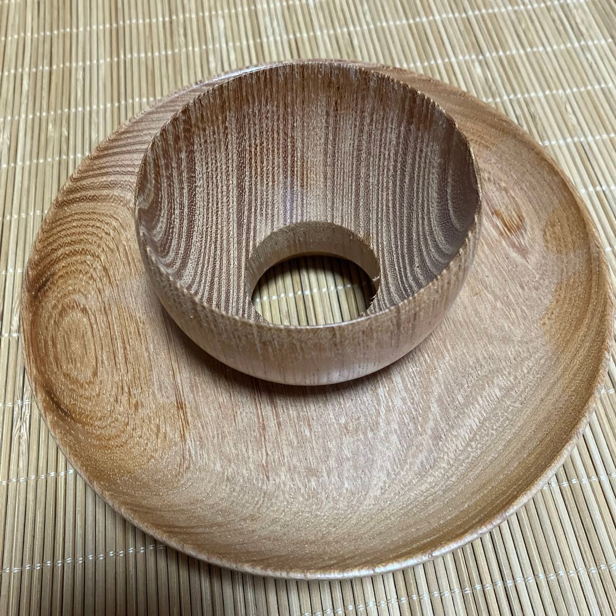 天目台　木製　茶道具