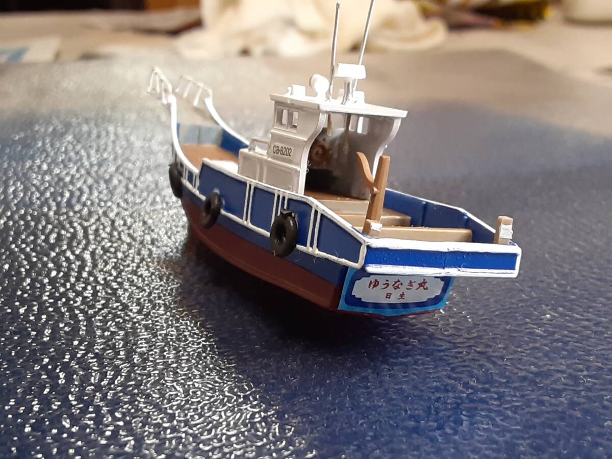1/150 green Max fishing boat 2. collection .. painting final product ( hand . etc. . delivery boat specification ) doll etc. display ending 1.