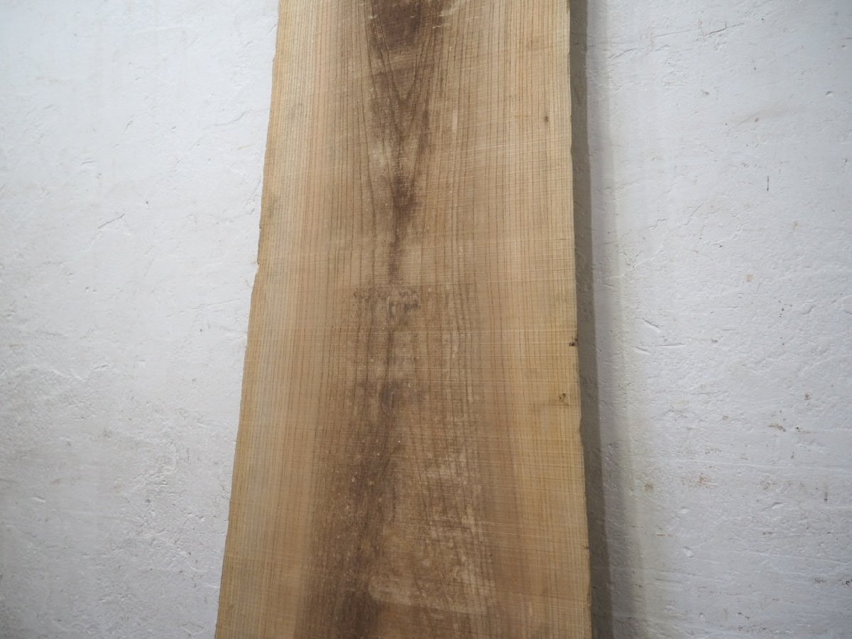 タP0283◆最大H191×W37~52×D2,5(cm)◆味わいのある大きい一枚板◆杉材 無垢材 天然木 木製 建材 素材 シート レトロM笹4_画像3