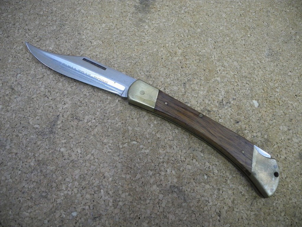 975 PUMA TRAIL-BOSS　　プーマフォールディングナイフ／折り畳みナイフ　（^00XE14C_画像1