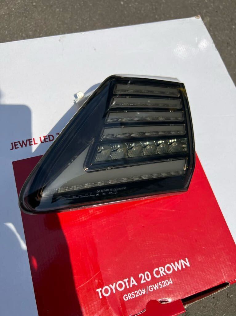 トヨタ 200系 クラウンロイヤル クラウンアスリート JEWEL LED TAIL LAMP REVO_画像3