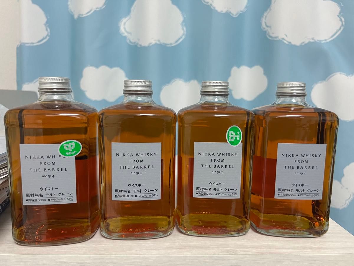 NIKKA フロムザバレル 4本セット