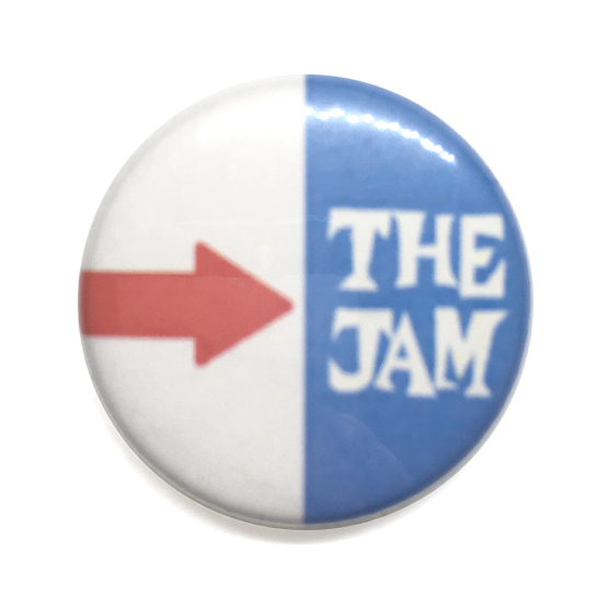 25mm 缶バッジ The Jam ジャム → Paul Weller ポールウェラー Mods Punk_画像1