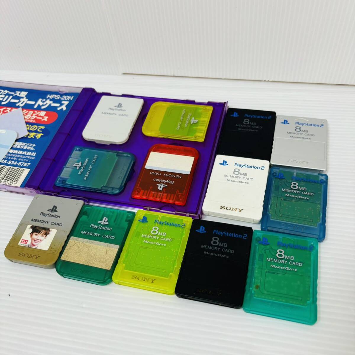  продажа комплектом карта памяти 8MB PlayStation PlayStation 2 каркас прозрачный MEMORY CARD SONY Sony карта памяти комплект 