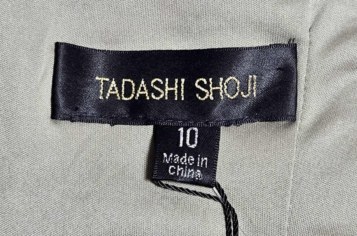 TADASHI SHOJI　タダシショージ　GRAY & GOLD　ワンピース　「１０ 」/ １３号程度