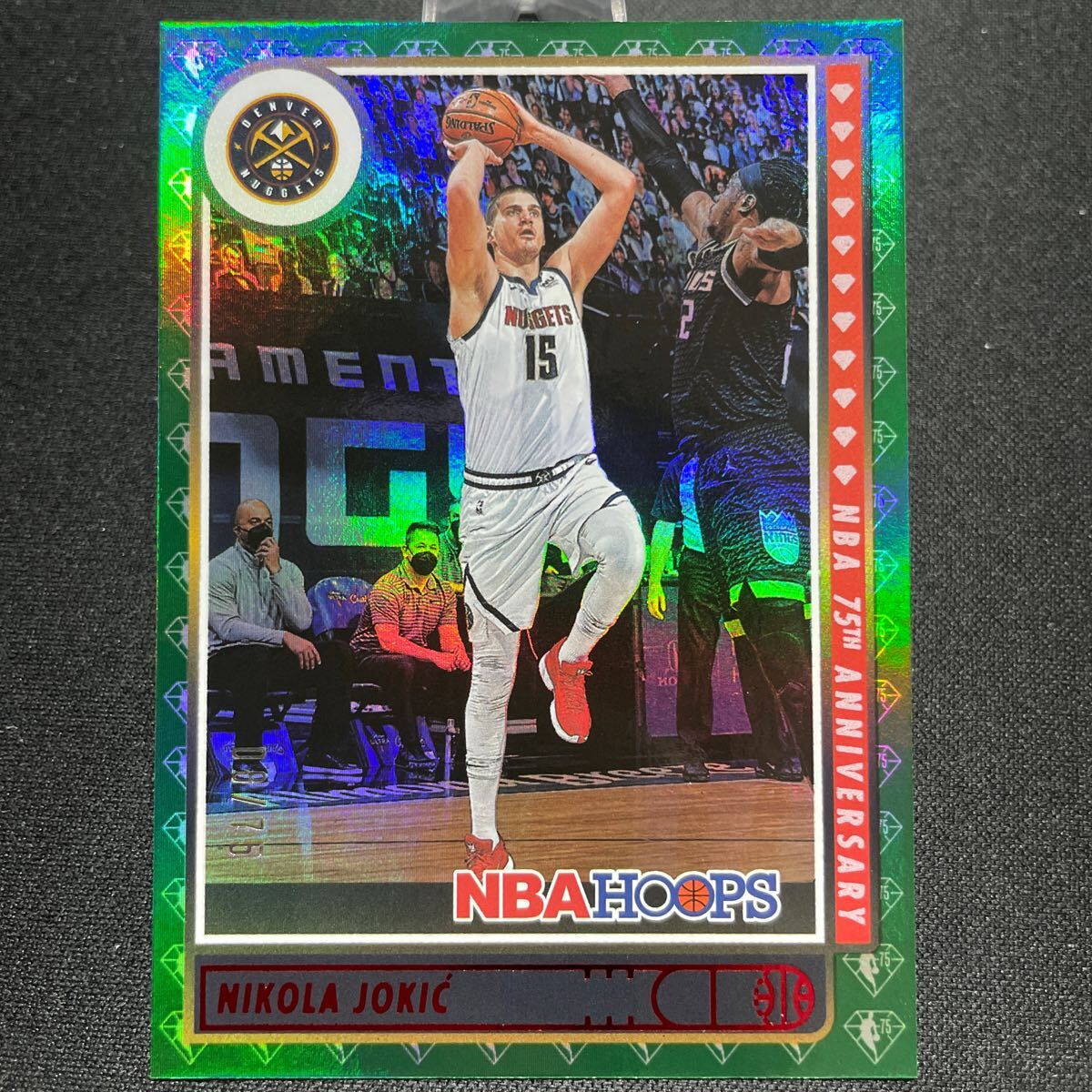 panini NBAカード 75周年 ニコラヨキッチ ／75 Green パラレル MVPの画像1