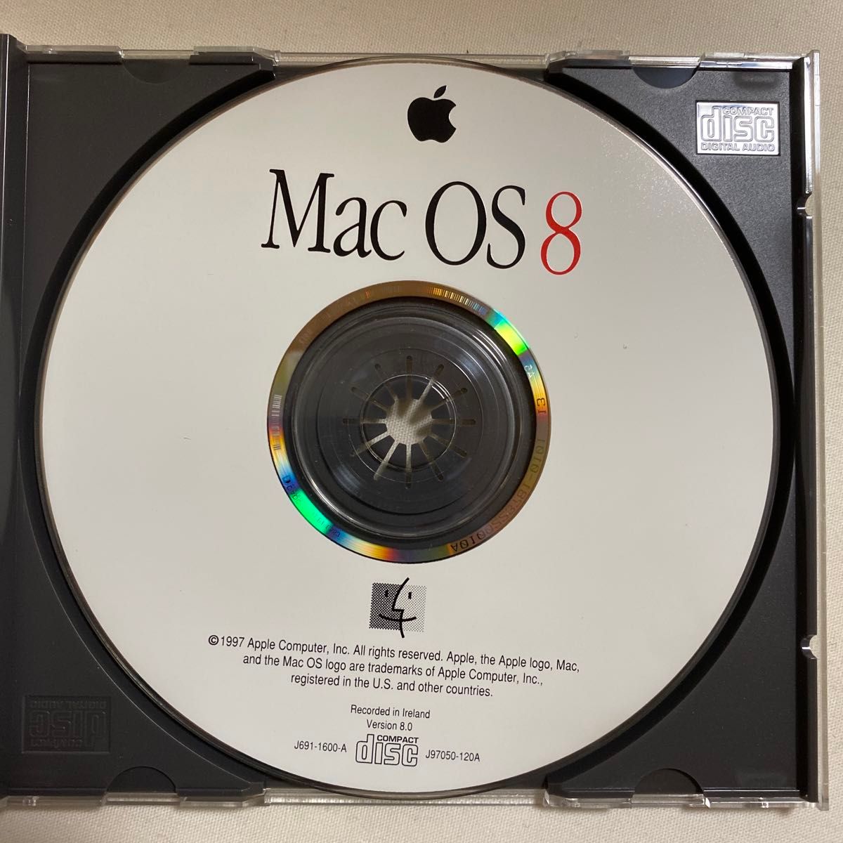 Mac OS 8 インストールディスク　ディスクのみ