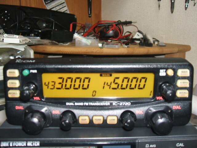 ICOM　 アイコム　IC-2720（20W）144/430MHz　デュアルバンドモービル機　　動作確認済です。_画像1