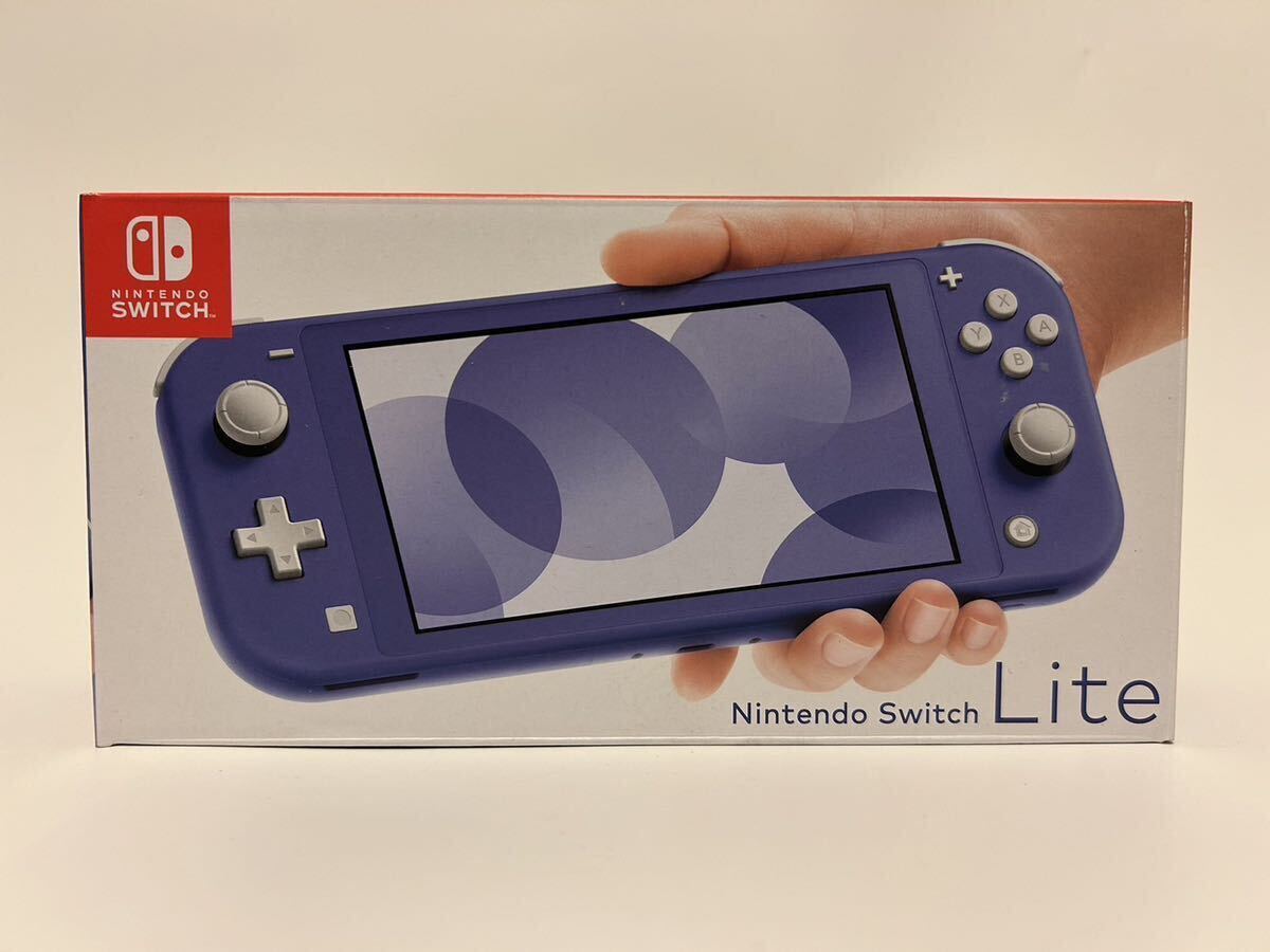 通電確認済みSwitch Lite Nintendo ブルー ニンテンドースイッチライト 任天堂 本体のみの画像1