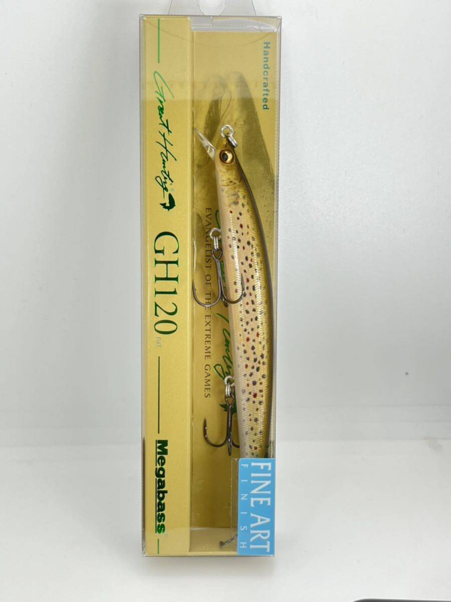  пятница конец Megabass Great охота GH120 нераспечатанный FA BROWN TROUT MEGABASS