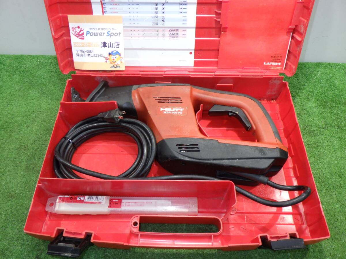 HILTI レシプロソー WSR900-PE ヒルティ 電動工具 切断機 大工道具 動作確認済 中古品 240511_画像1