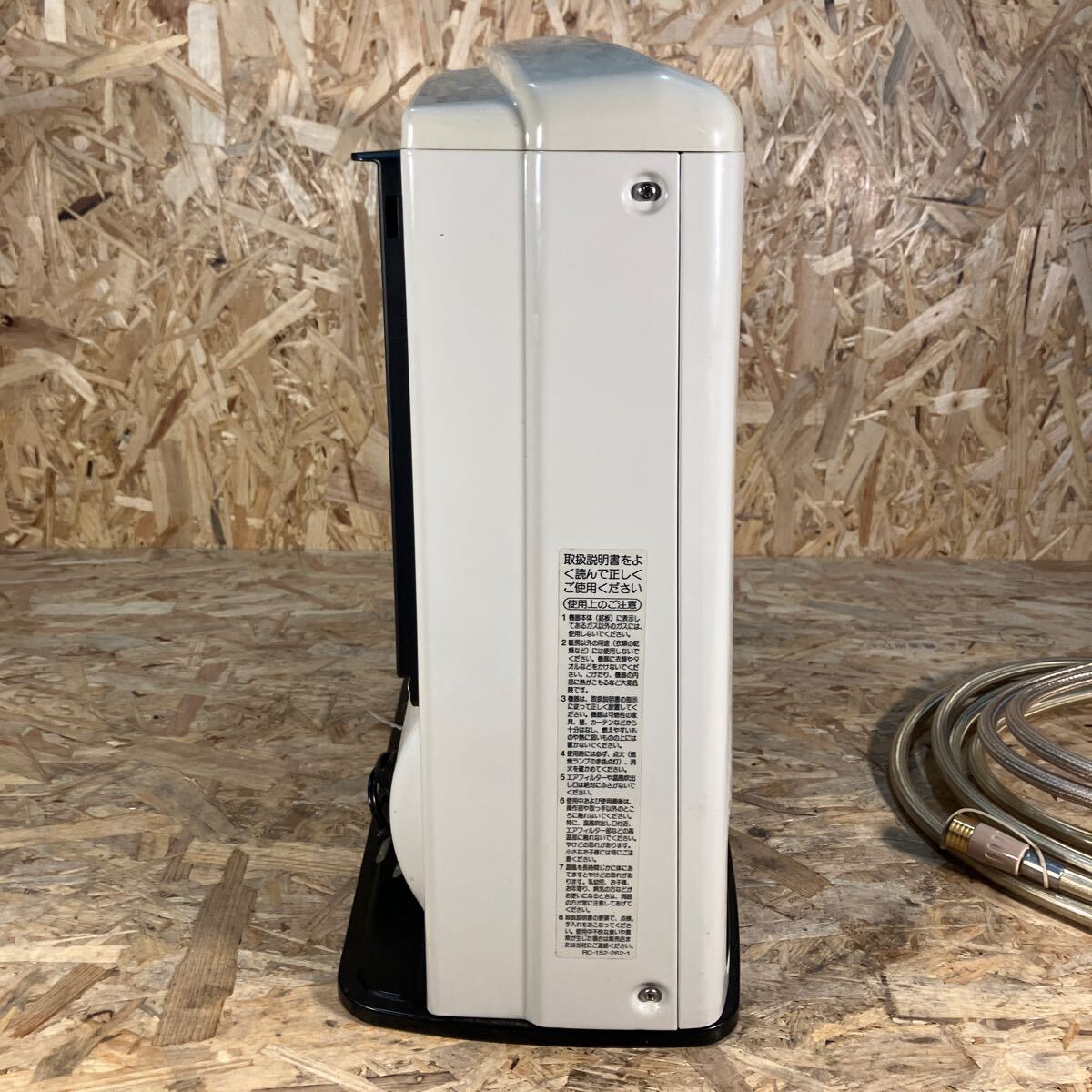 1円〜/Rinnai/リンナイ/ガスファンヒーター/都市ガス/SRC-305E/暖房器具/通電のみ確認/中古/現状品の画像5