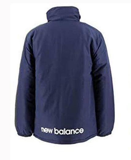 NB newbalance ニューバランス JMJF8983 ランニング ジョギング パテッドジャケット ジャージ NVY S_画像2
