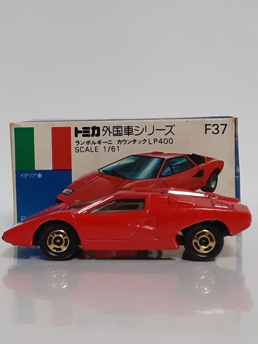 トミカ、日本製、青箱F37、ランボルギーニカウンタックLP400の画像3