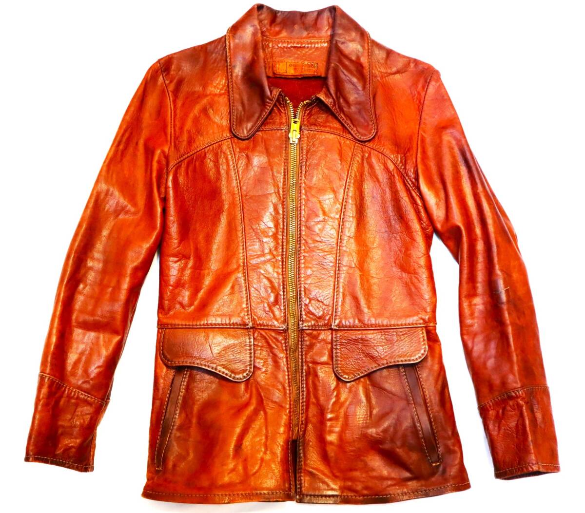 60~70年代 良質レザー! 70sレザー OSHWAHKON オシュワコン 60~70年代 良質レザー! 70sレザー OSHWAHKON オシュワコン