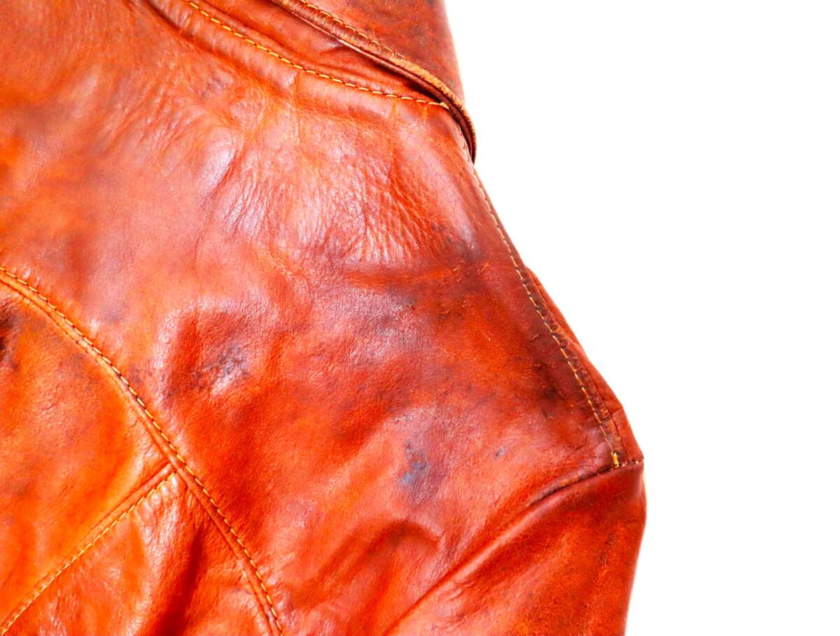 60~70年代 良質レザー! 70sレザー OSHWAHKON オシュワコン 60~70年代 良質レザー! 70sレザー OSHWAHKON オシュワコン