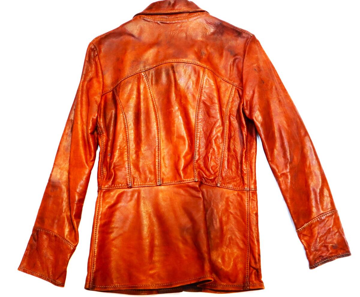 60~70年代 良質レザー! 70sレザー OSHWAHKON オシュワコン 60~70年代 良質レザー! 70sレザー OSHWAHKON オシュワコン