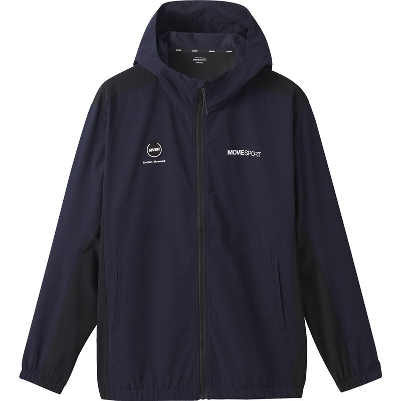 2024年 春夏モデル 1円～【新品】DESCENTE MOVESPORT AIRY TRANSFER TOUGH ライトリップ 上下セット(size：M color：NVBK/NV) の画像1