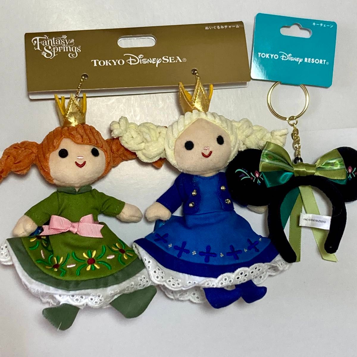 アナと雪の女王 ぬいぐるみチャーム カチューシャ キーチェーン アナと雪の女王 ぬいぐるみチャーム カチューシャ キーチェーン