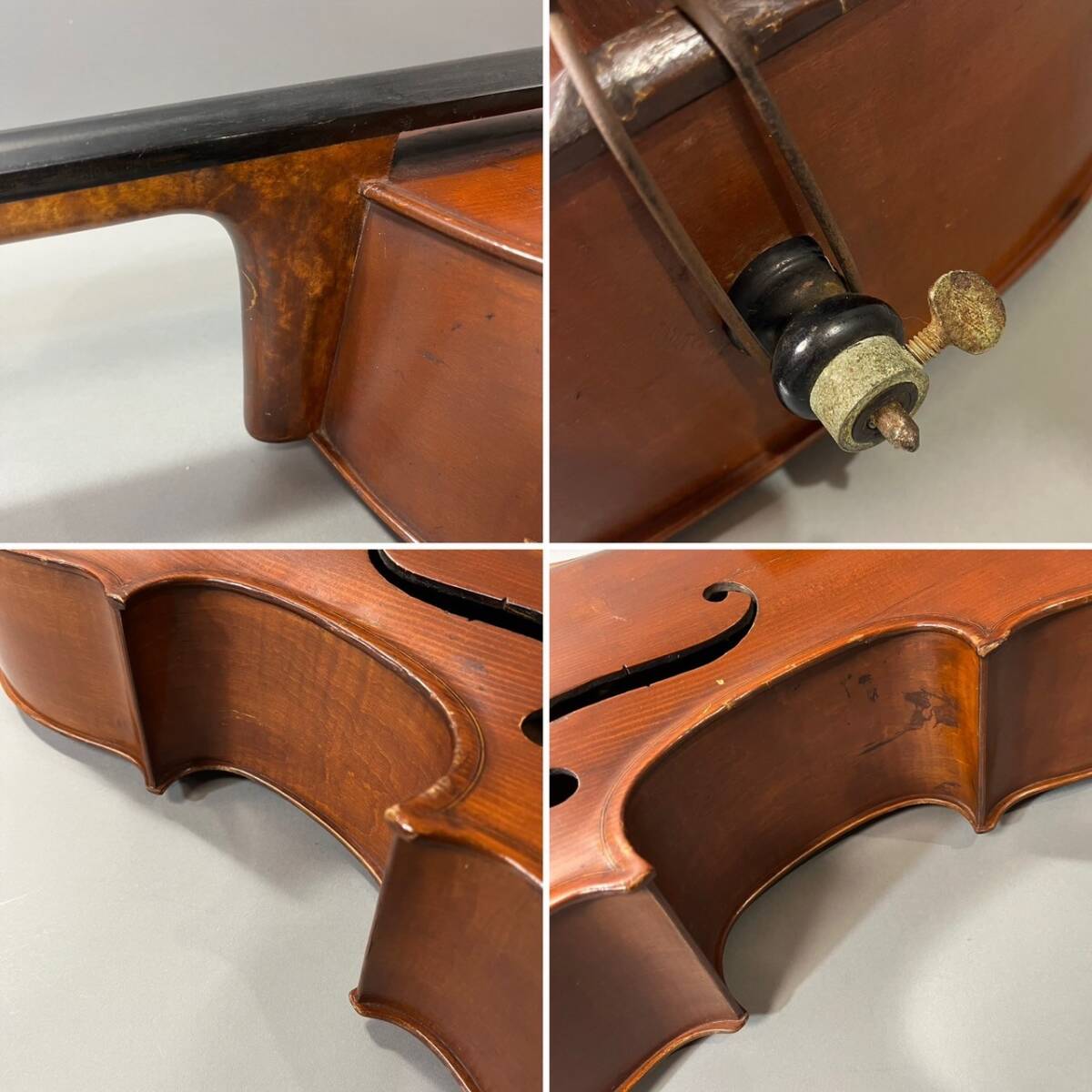 RS254 direct pickup OK gibson Gibson CELLO contrabass model.G-110-542 Kalamazoo, Mich. U.S.A. Junk ( inspection ) stringed instruments used Vintage 