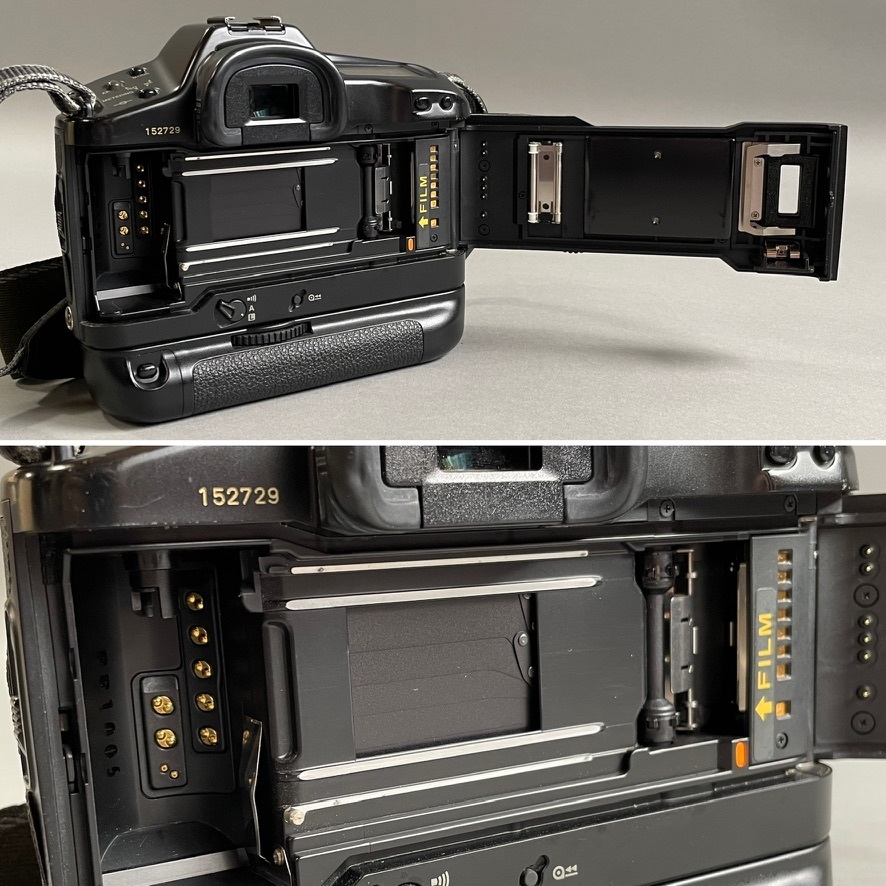 MS1117 一部動作確認 Canon キャノン EOS-1 デジタル一眼レフ ボディ ＋ BP-E1 バッテリーパック (検)カメラ ブラック デジいちの画像9