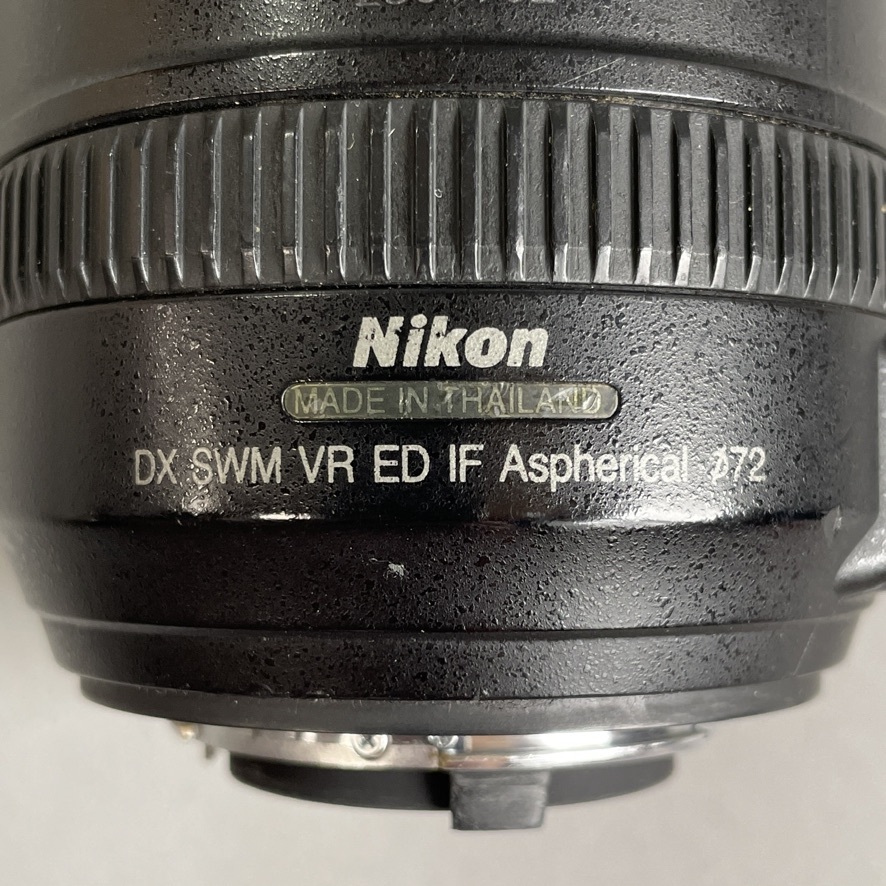 MS1118 Nikon ニコン DX AF-S NIKKOR 18-200mm 1:3.5-5.6 G ED カメラレンズ DX SWM VR ED IF Aspherical φ72 (検)一眼レフ 周辺機器_画像4