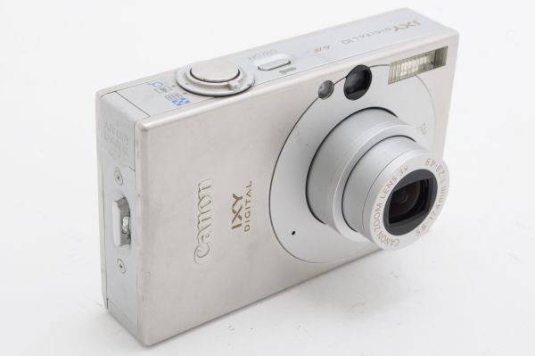 キヤノン Canon IXY DIGITAL 10 シルバー CCD搭載オールドコンデジ 《 新品SDカード & スマホ転送ケーブル付 》　R0502139-240529_画像3