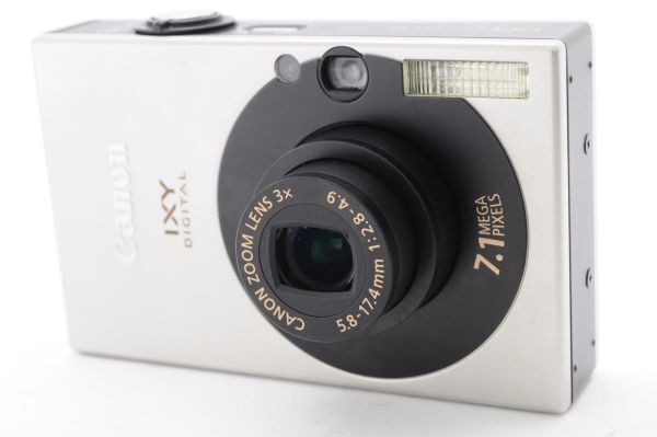 キヤノン Canon IXY DIGITAL 10 ブラック CCD搭載オールドコンデジ 《 新品SDカード & スマホ転送ケーブル付 》　D0428145-240446_画像1