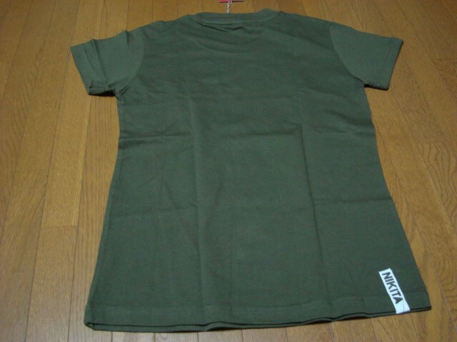 新品NIKITA(ニキータ)レディースTシャツLAUREN TEE (S) ARMY GREEN_画像2