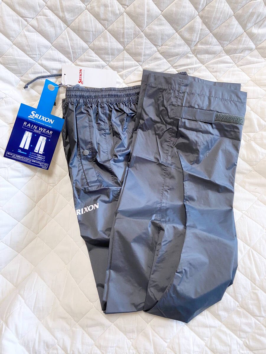 [ new goods unused * free shipping ]SRIXON rain pants ( men's ) SMR9002S charcoal gray size M