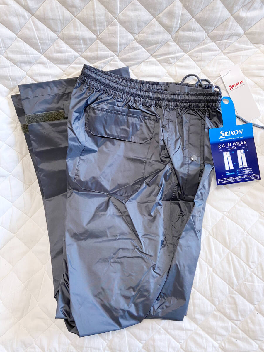[ new goods unused * free shipping ]SRIXON rain pants ( men's ) SMR9002S charcoal gray size M