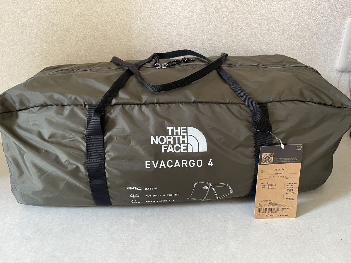 THE NORTH FACE ザノースフェイス EVACARGO4 エバカーゴ 4人用テント 未使用 NV22104 ニュートープグリーンの画像5