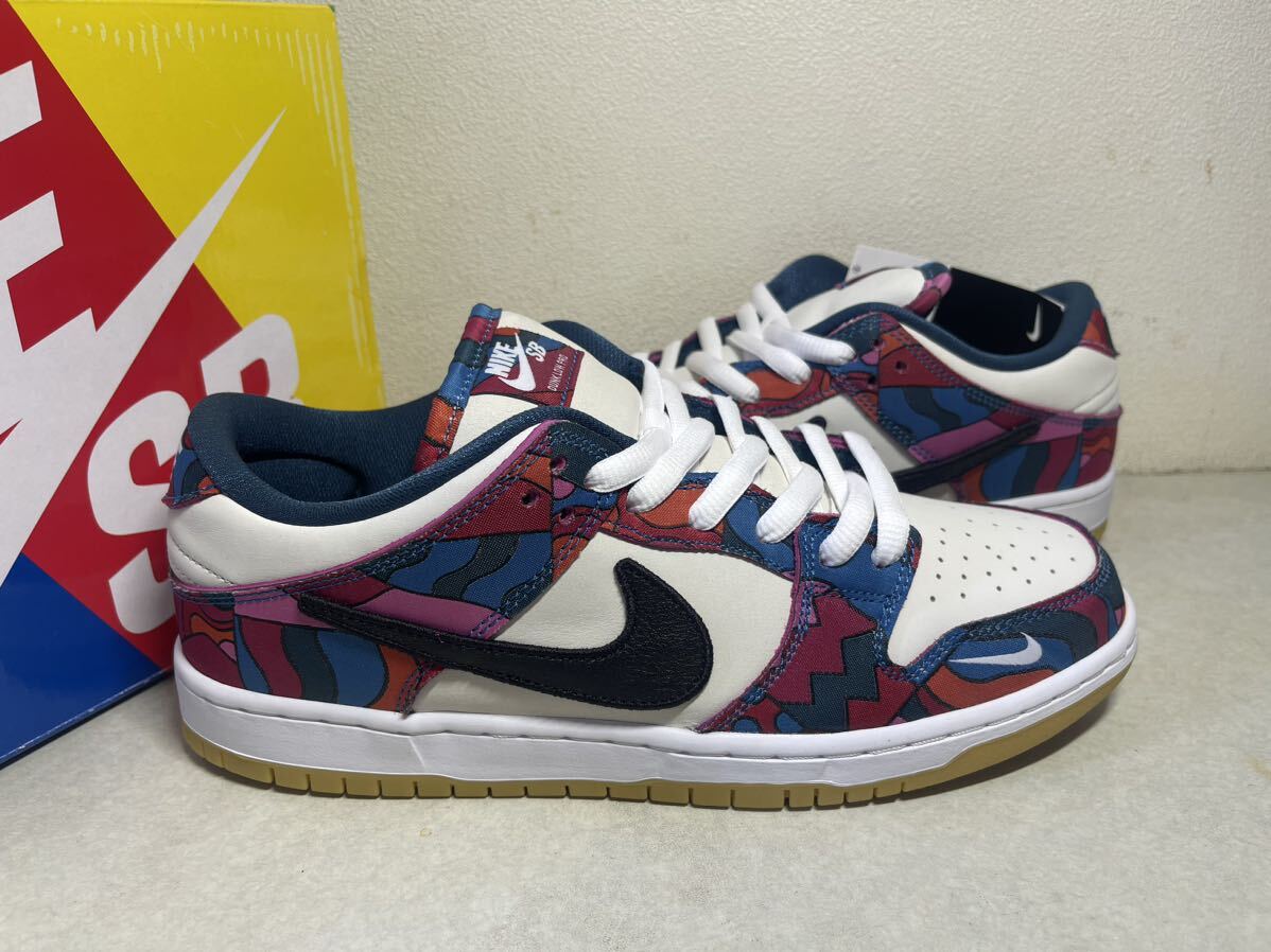 NIKE SB ABSTRACT ART DUNK LOW PRO PIET PARRA ダンク ロー パイエット パラ アブストラクト アート US9 国内正規 未使用 DH7695-600 の画像3