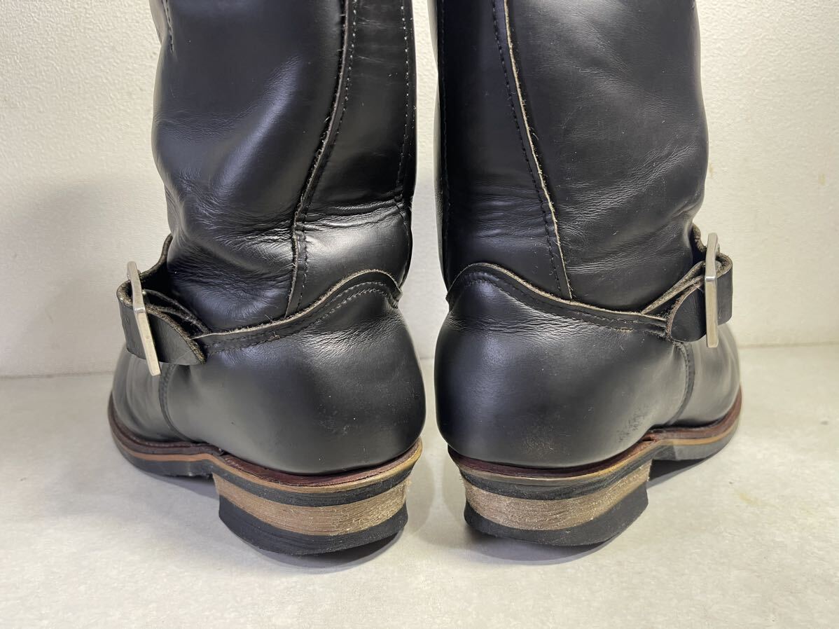 REDWING Red Wing 2268 engineer boots PT99 embroidery tag USA made US8 1/2 D USED VINTAGE
