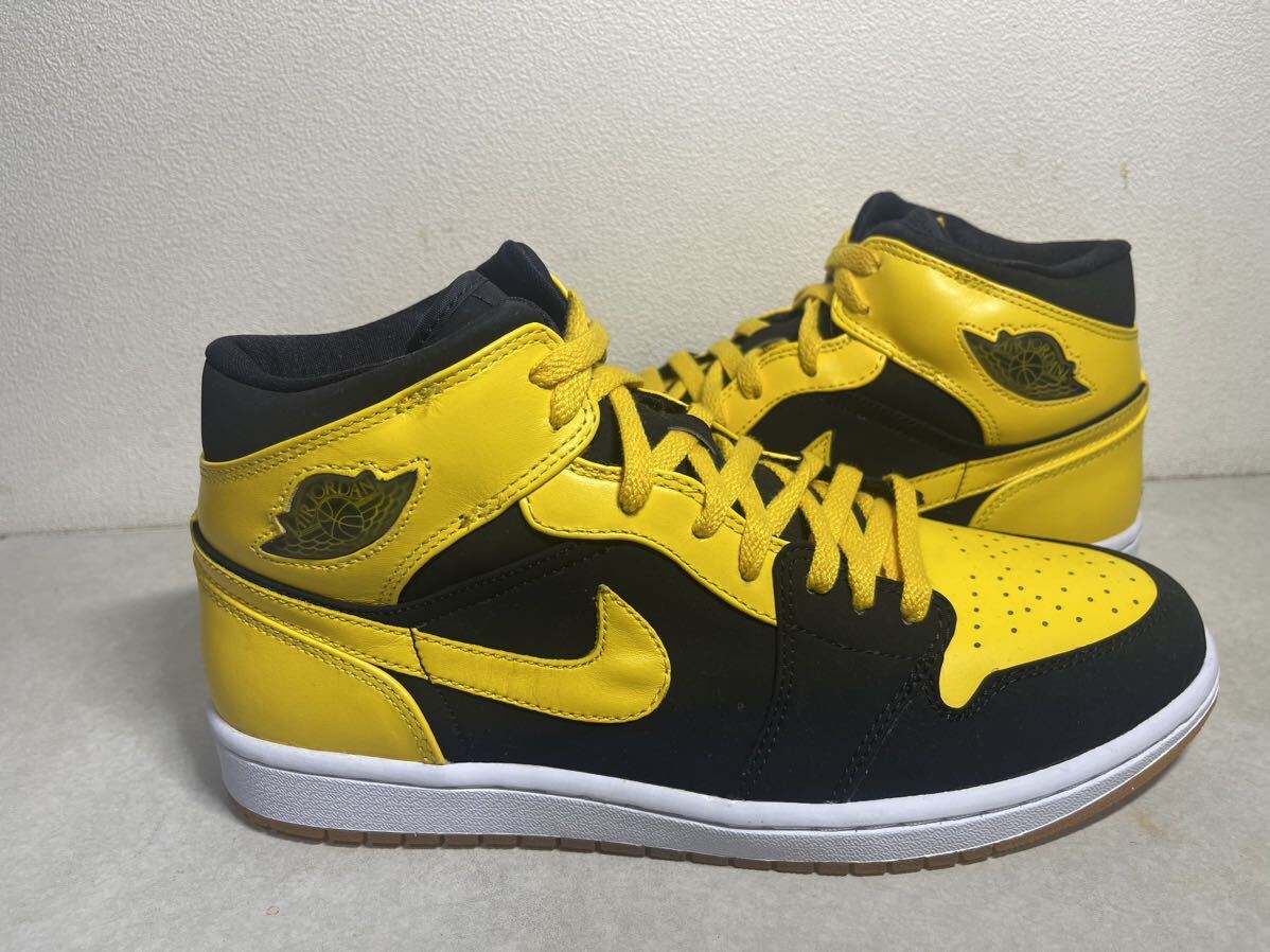 AIR JORDAN 1 BMP エア ジョーダン 1 OLD LOVE NEW LOVE つま黒 黒黄セット US10.5 未使用新品 316132-991_画像4