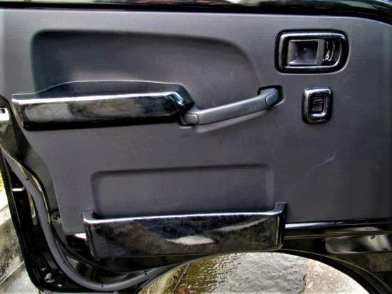 ハイゼットトラック　ジャンボ　前期　S510P　4WD　インテリアサイドパネルカバー8ｐ　黒木目　黒ウッド調　内装パネル　はろーすぺしゃる_画像3