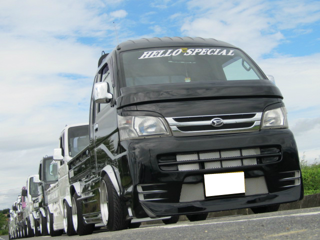 ハイゼットトラック　ジャンボ　S200P　後期　ワイパーガード　ハロースペシャル　HIJETTRUCK　Hellospecial_画像3