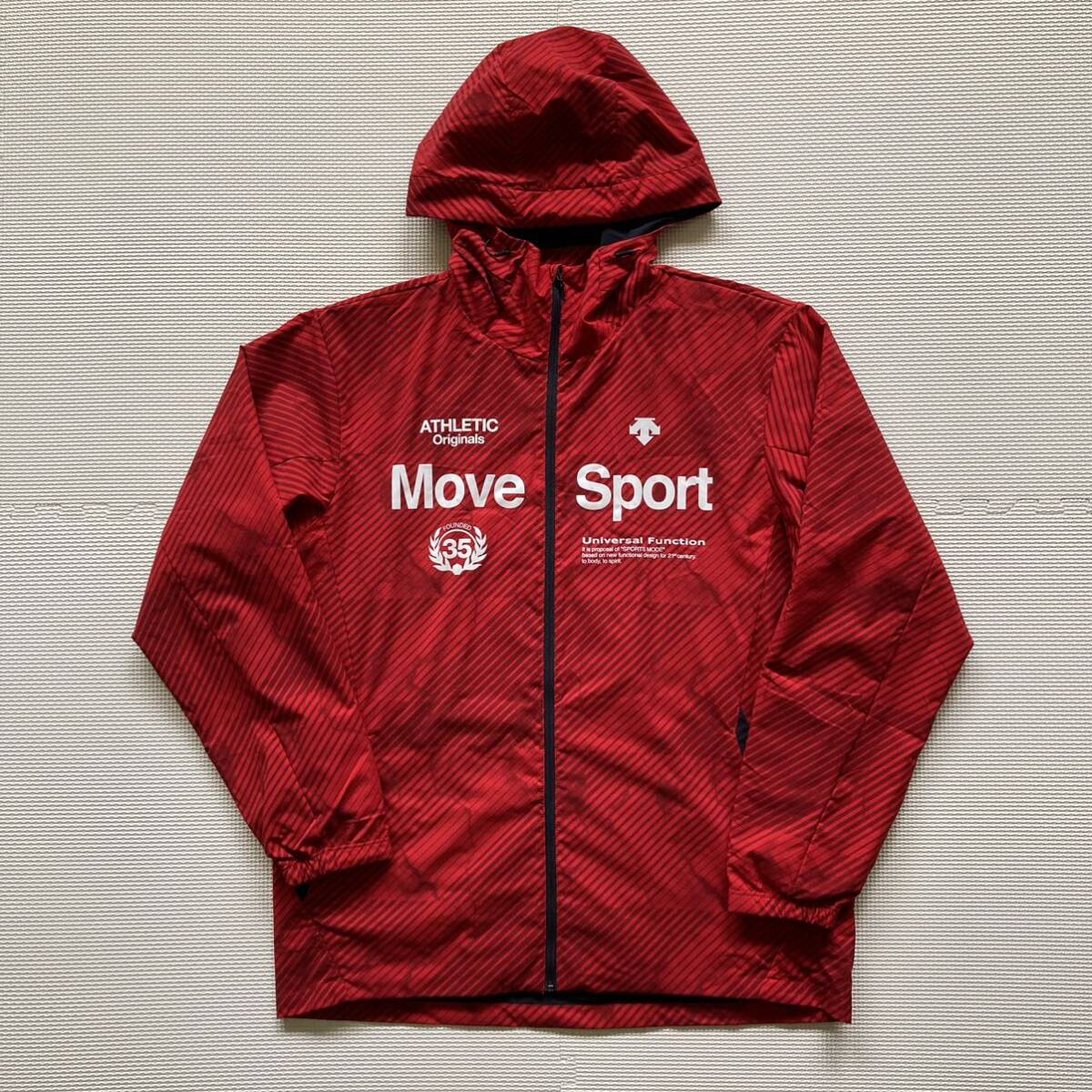 DESCENTE Move Sport デサント ムーブスポーツ ジップアップ フードジャケット M_画像1